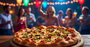 Quantas pizzas para 60 pessoas